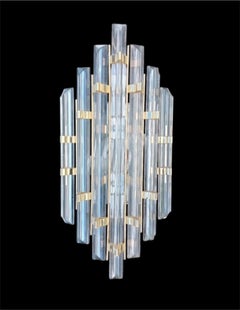 Venini Wall Lighting Glass cyrstal Murano  , Italy 1980