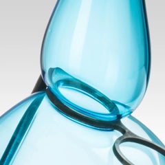 Venini Where Are My Glasses 777.51 Glass Vase, Acquamare - Ron Arad - Damiani