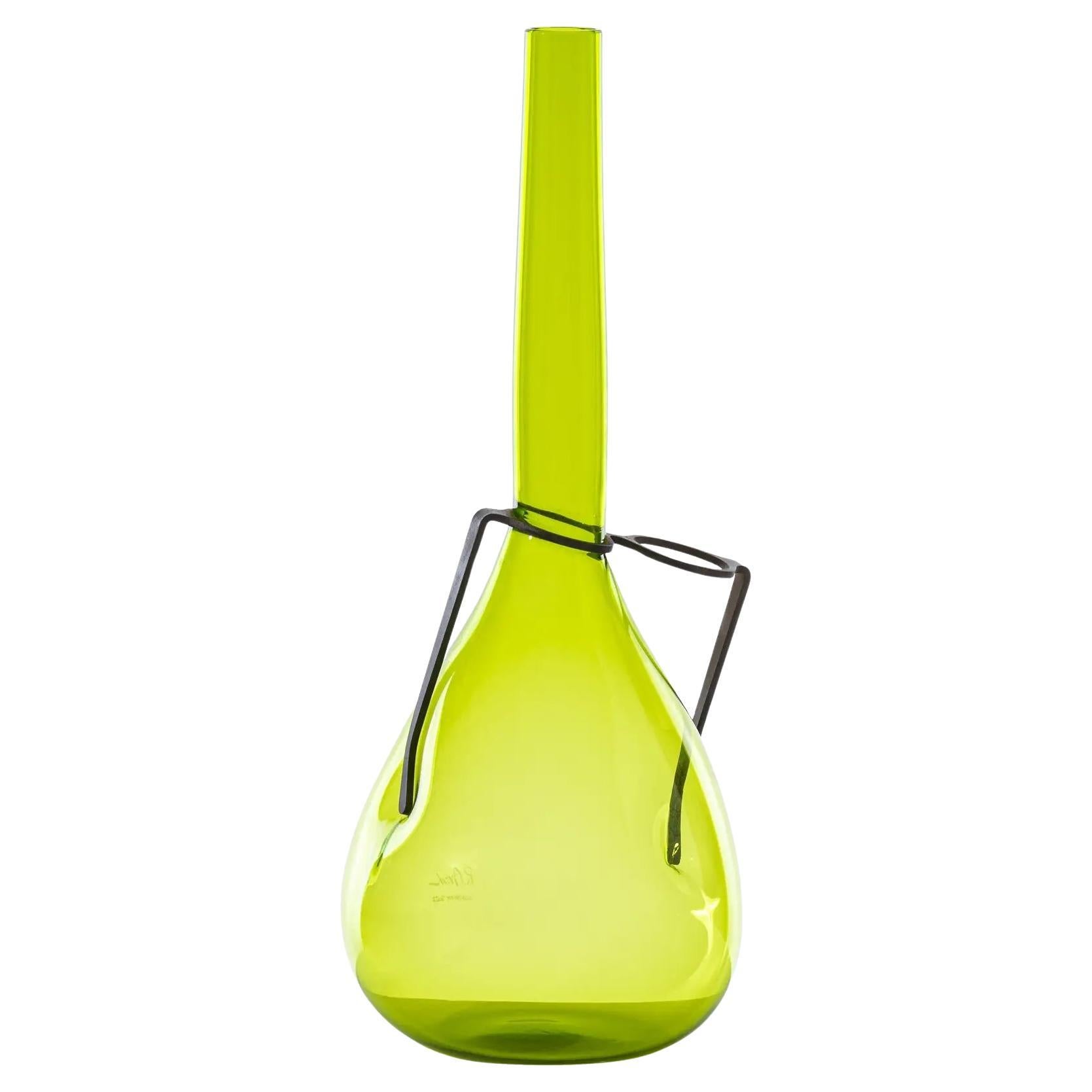 Venini Where Are My Glasses 777.51 Glass Vase, Erba - Ron Arad - Damiani For Sale