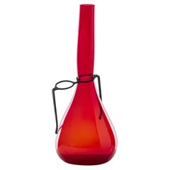 Venini Where Are My Glasses 777.51 Glass Vase, Red - Ron Arad - Damiani
