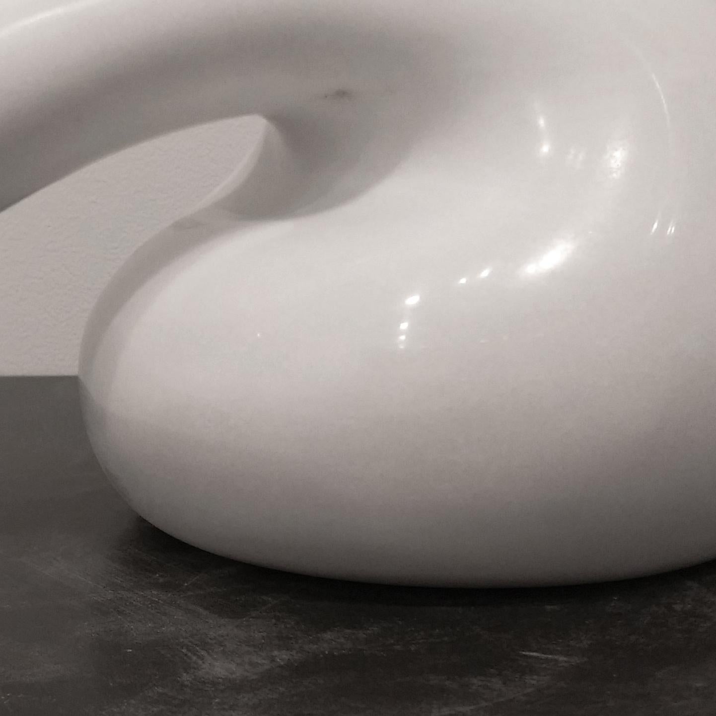 Ploidy 8000 - Gray Abstract Sculpture by Venske & Spanle
