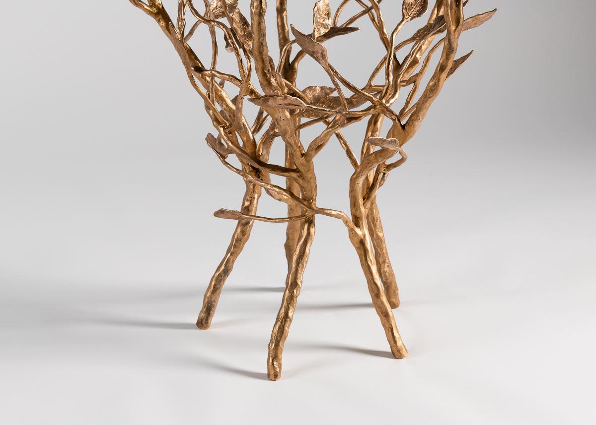 Table d'appoint Vent dans les Feuilles de Marc Bankowsky, France, 2014 Excellent état - En vente à New York, NY