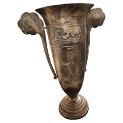 Vintage Vietnamese Soviet Silver Vase