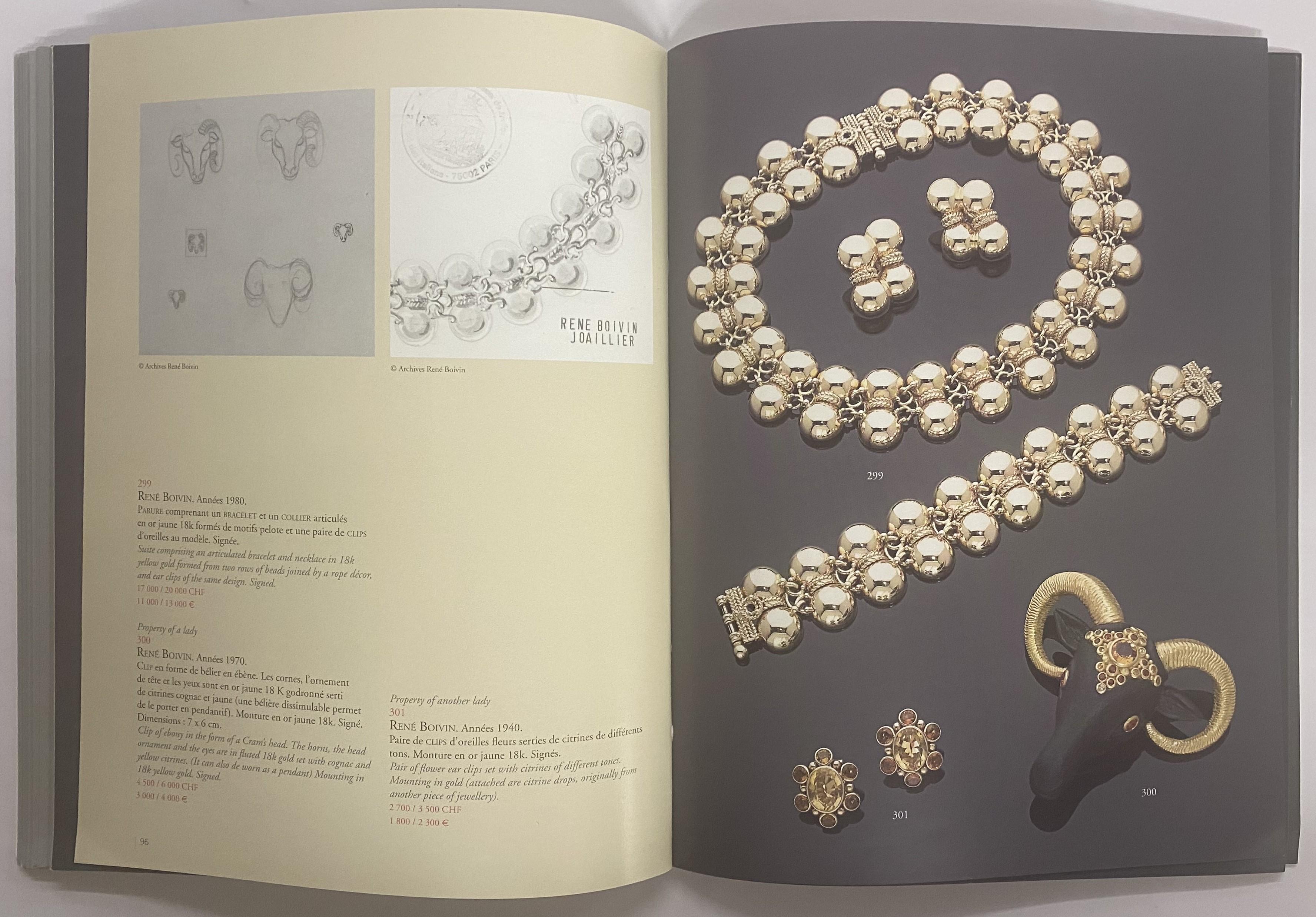 Vente Bijoux: Creations Rene Boivin (Book) For Sale 8