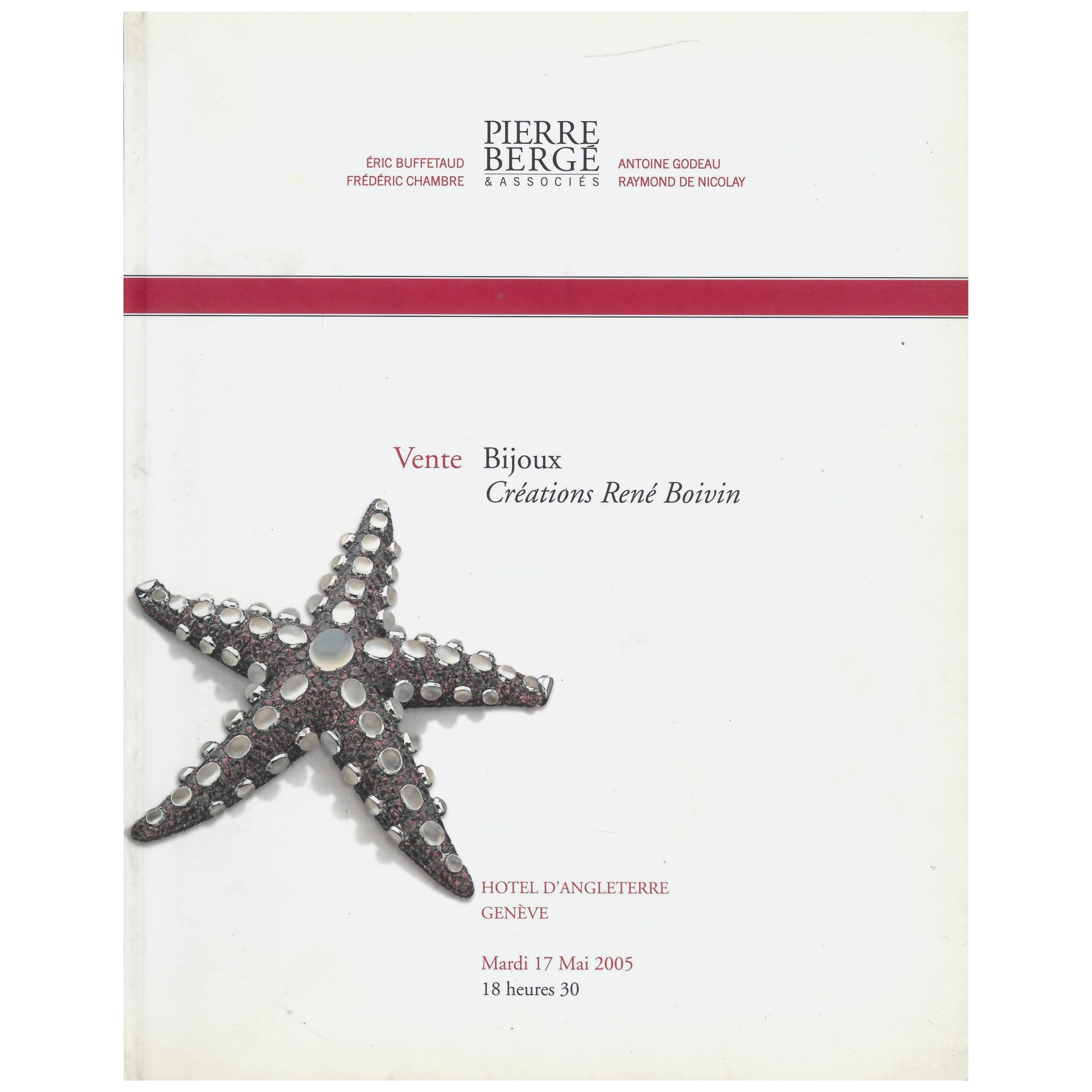"VENTE" Bijoux Creations Rene Boivin - Sale catalogue of Rene Boivin Jewels 2005