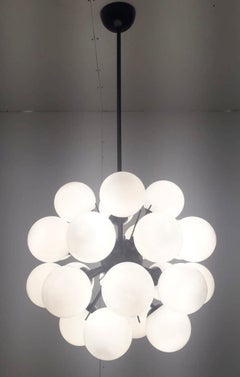 Ventiquattro Sputnik Chandelier by Fabio Ltd