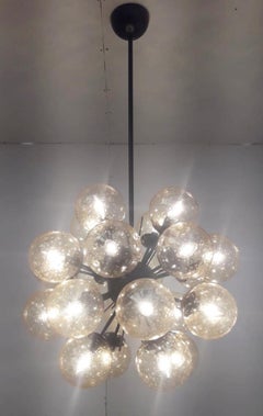 Ventiquattro Sputnik Chandelier by Fabio Ltd