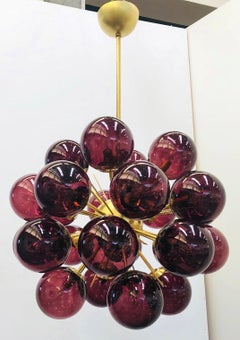 Ventiquattro Sputnik Chandelier by Fabio Ltd