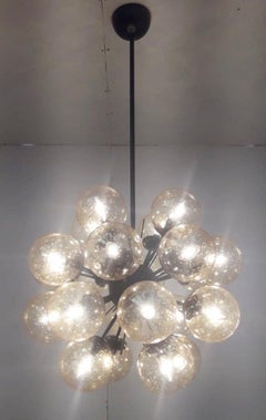 Ventiquattro Sputnik Chandelier by Fabio Ltd