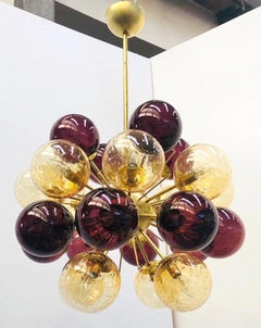 Ventiquattro Sputnik Chandelier by Fabio Ltd