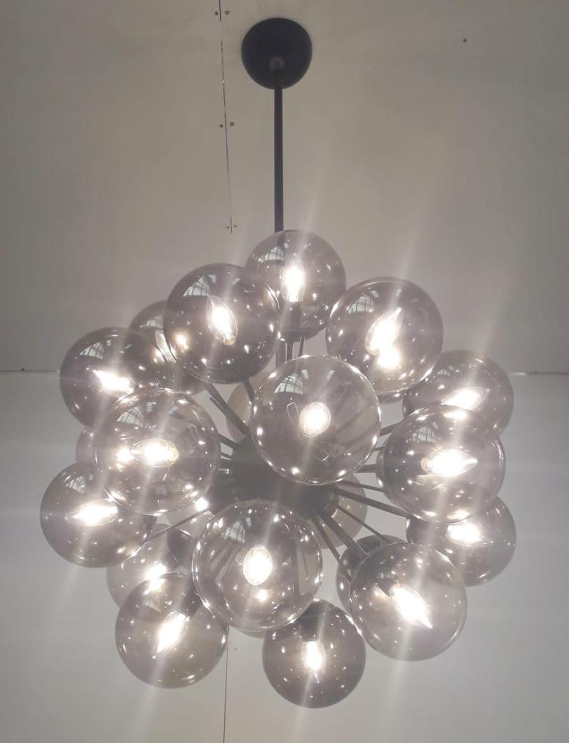 Italiano Lampadario Ventiquattro Sputnik di Fabio Ltd in vendita