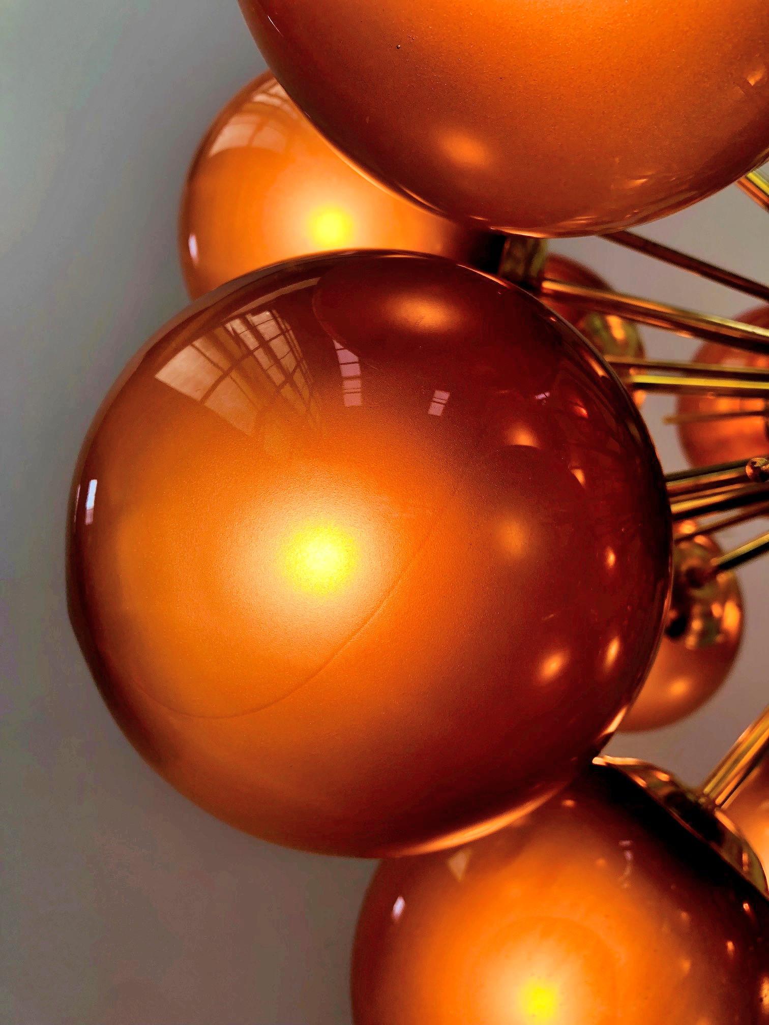 Ventiquattro Sputnik Chandelier by Fabio Ltd In New Condition For Sale In Los Angeles, CA