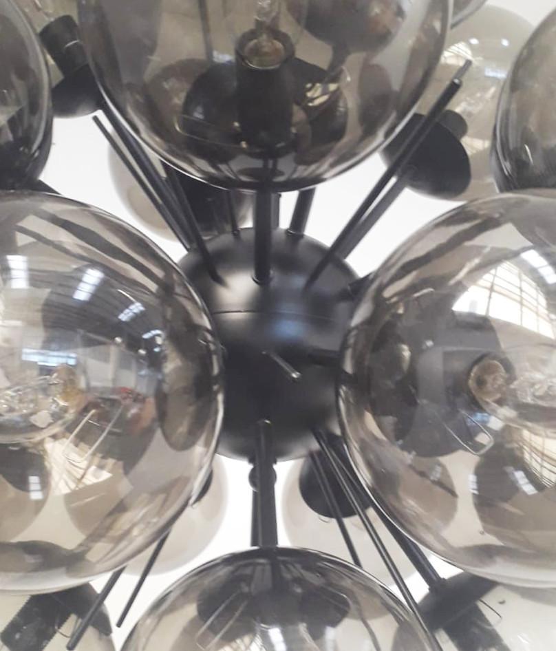 Verniciatura a polvere Lampadario Ventiquattro Sputnik di Fabio Ltd in vendita