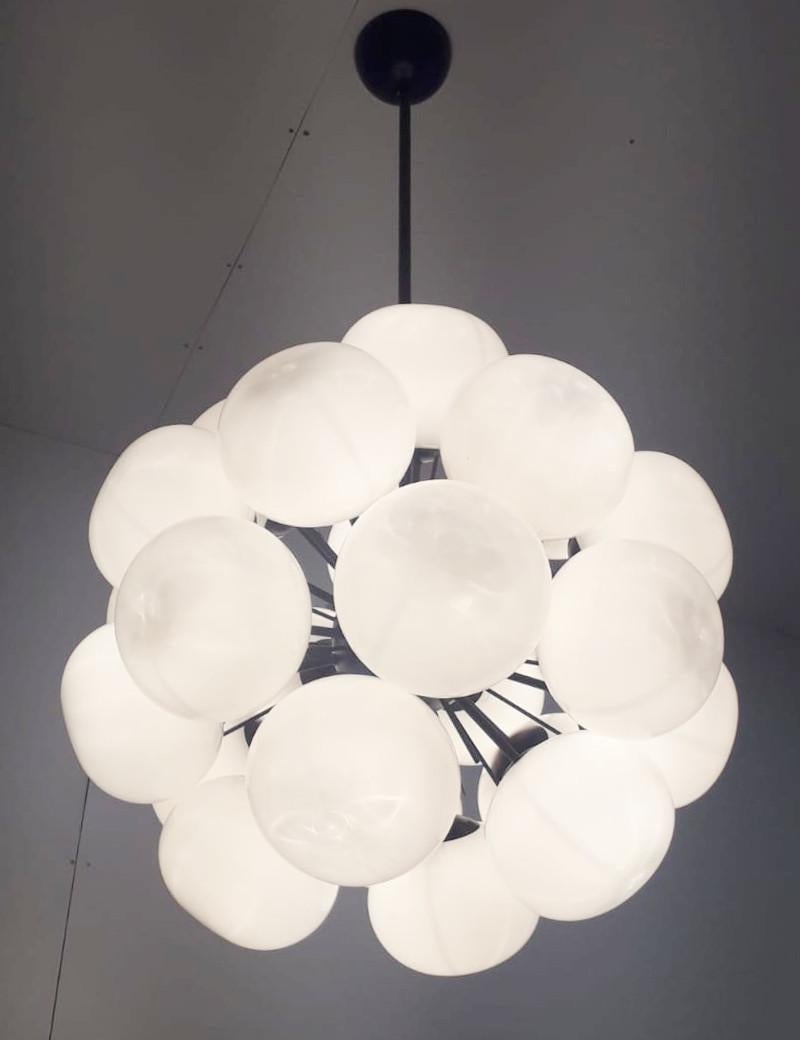 Verniciatura a polvere Lampadario Ventiquattro Sputnik di Fabio Ltd in vendita