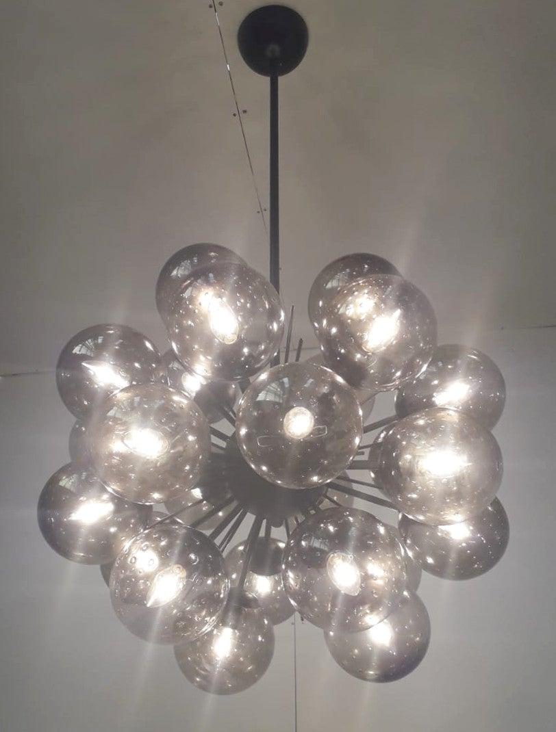 Verniciatura a polvere Lampadario Ventiquattro Sputnik di Fabio Ltd in vendita