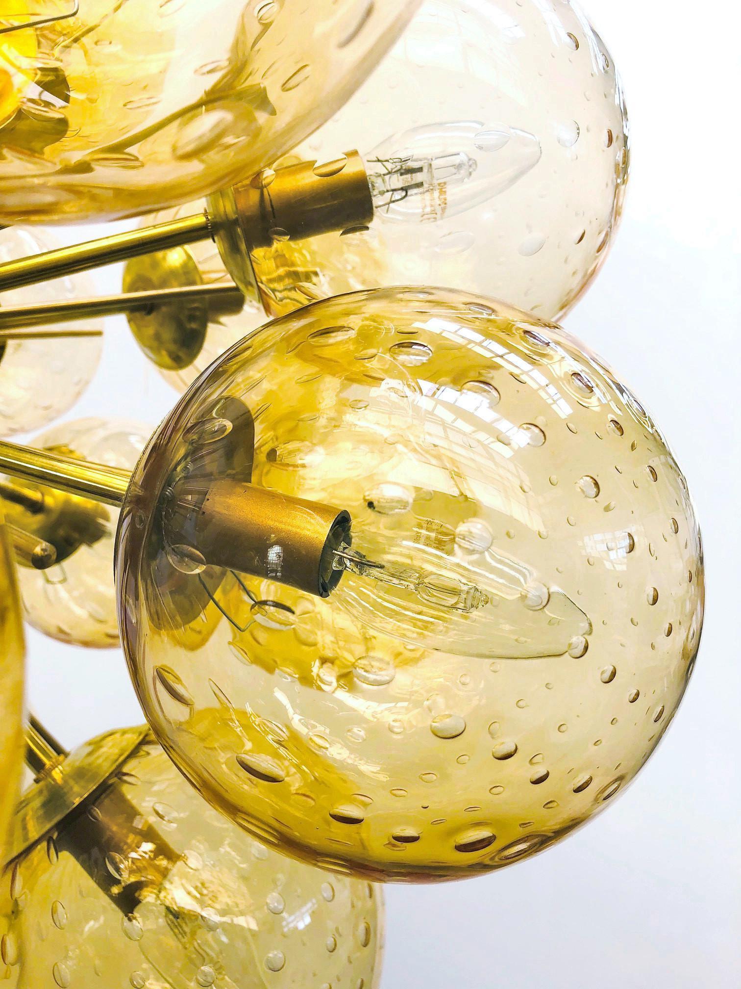 XXI secolo e contemporaneo Lampadario Ventiquattro Sputnik di Fabio Ltd in vendita