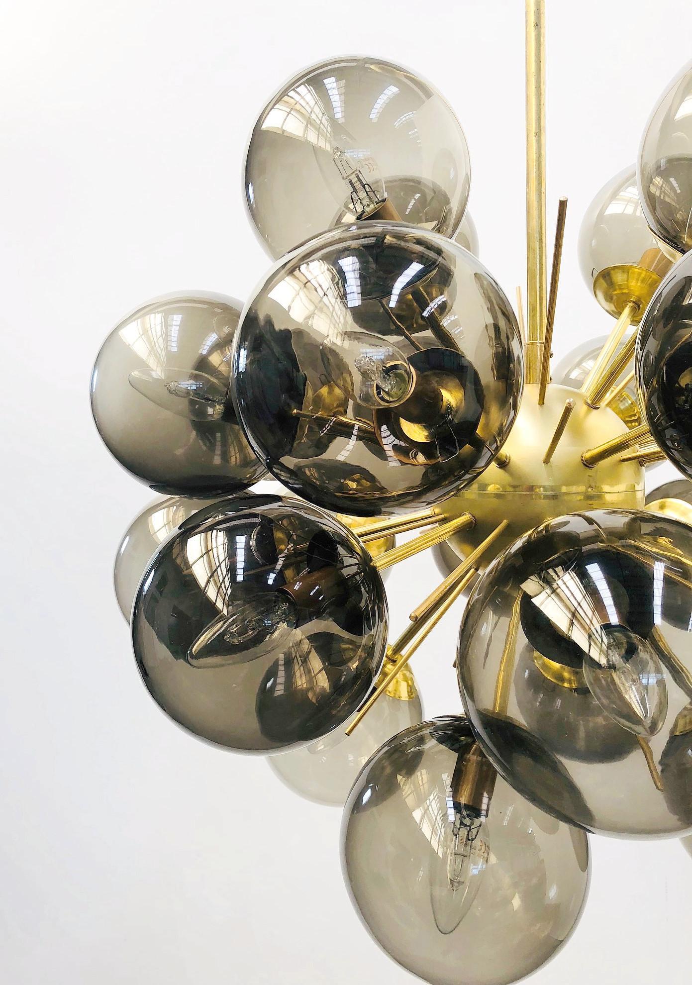 Contemporary Ventiquattro Sputnik Chandelier by Fabio Ltd For Sale