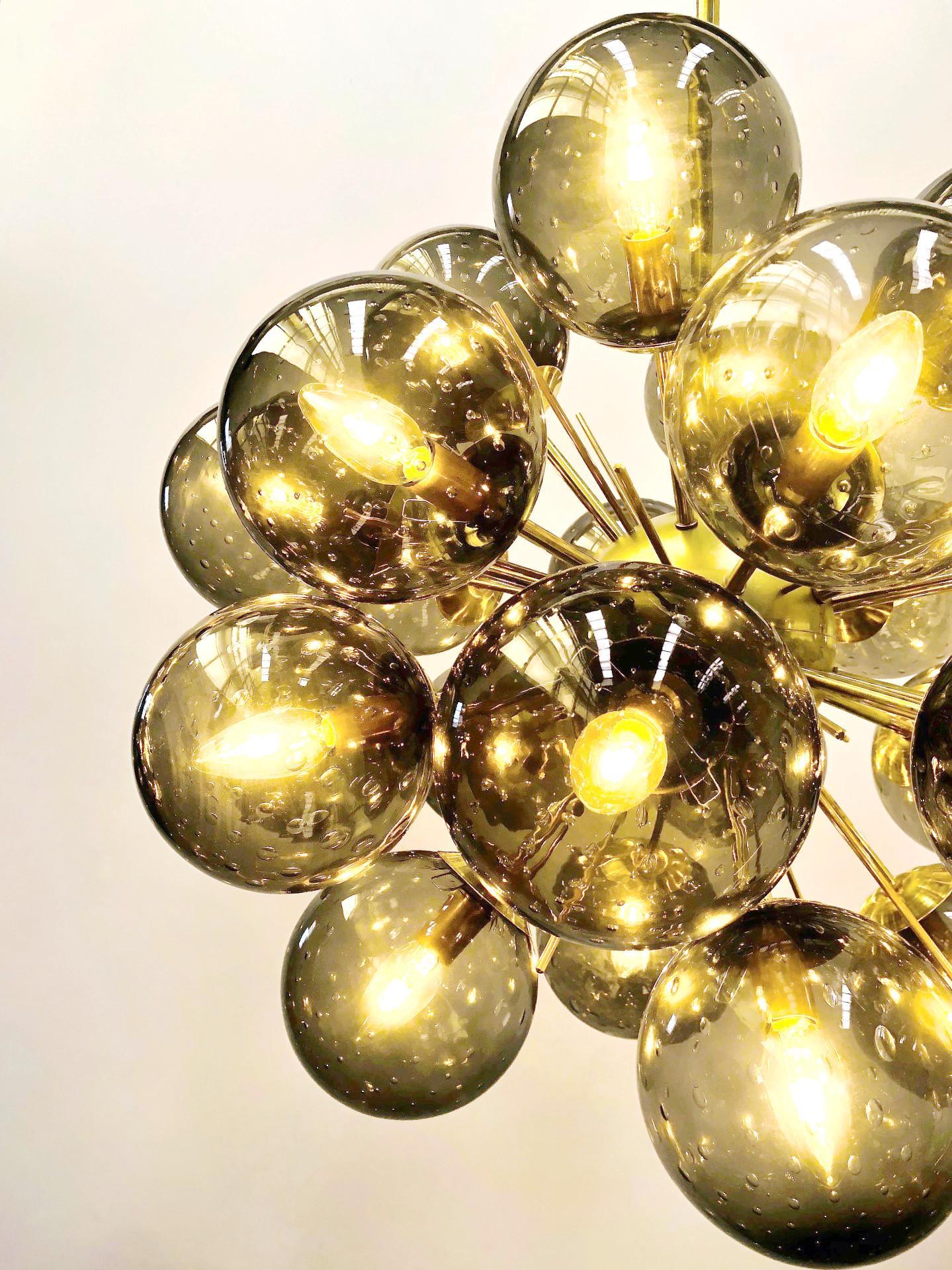 XXI secolo e contemporaneo Lampadario Ventiquattro Sputnik di Fabio Ltd in vendita