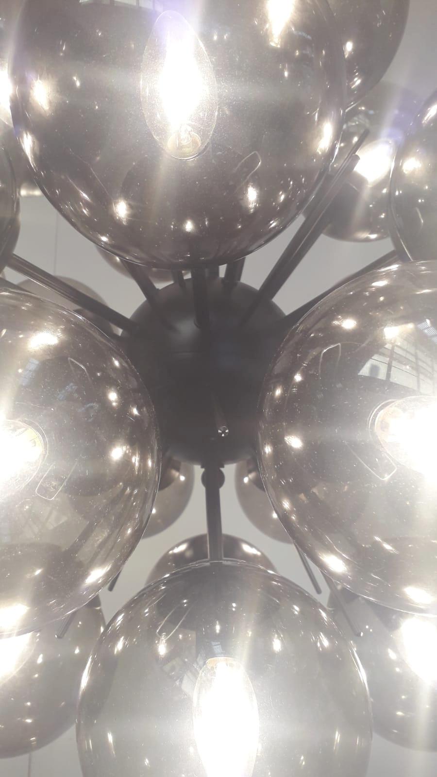 Ventiquattro Sputnik Chandelier by Fabio Ltd In New Condition For Sale In Los Angeles, CA