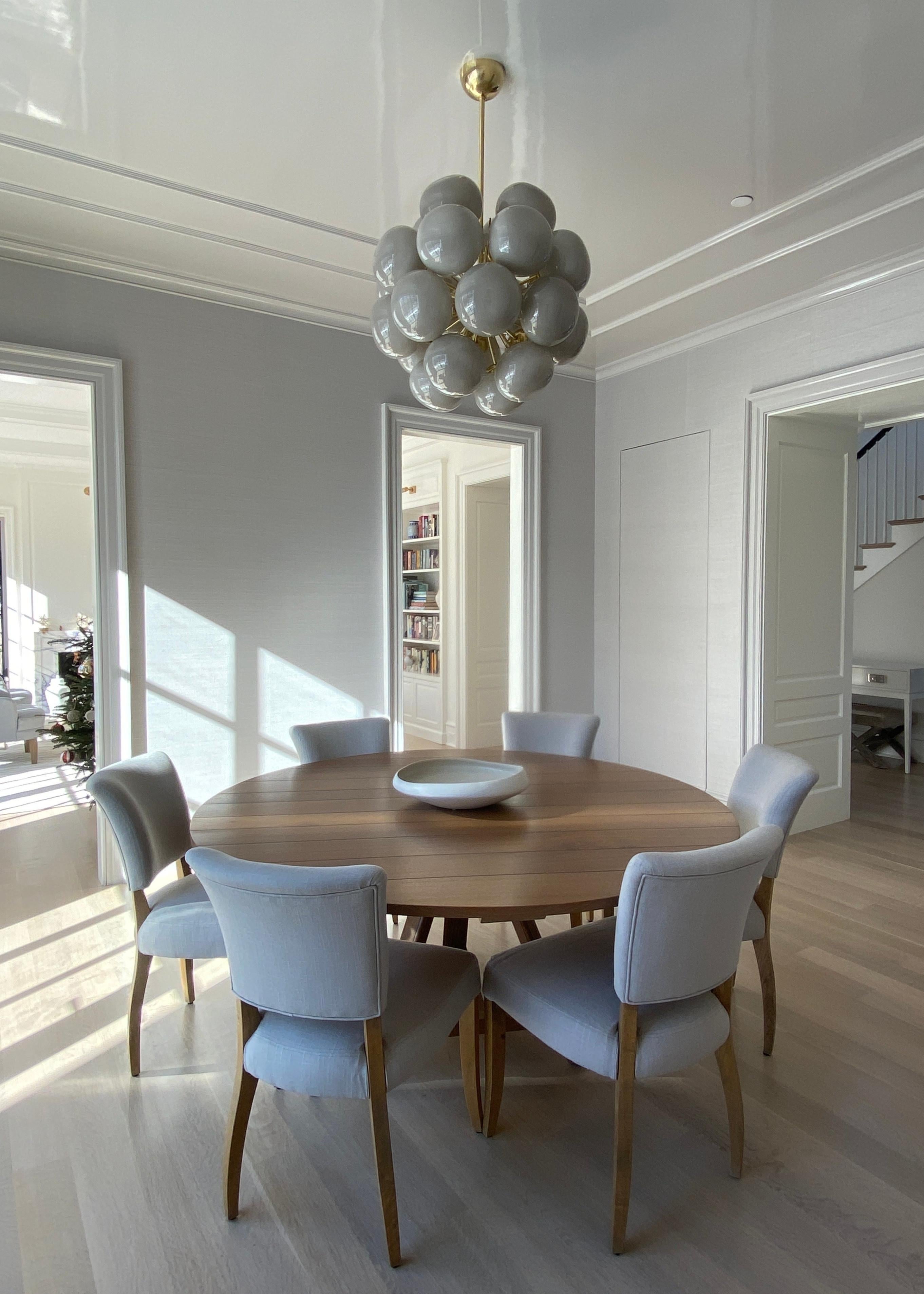Vetro soffiato Lampadario Ventiquattro Sputnik di Fabio Ltd in vendita