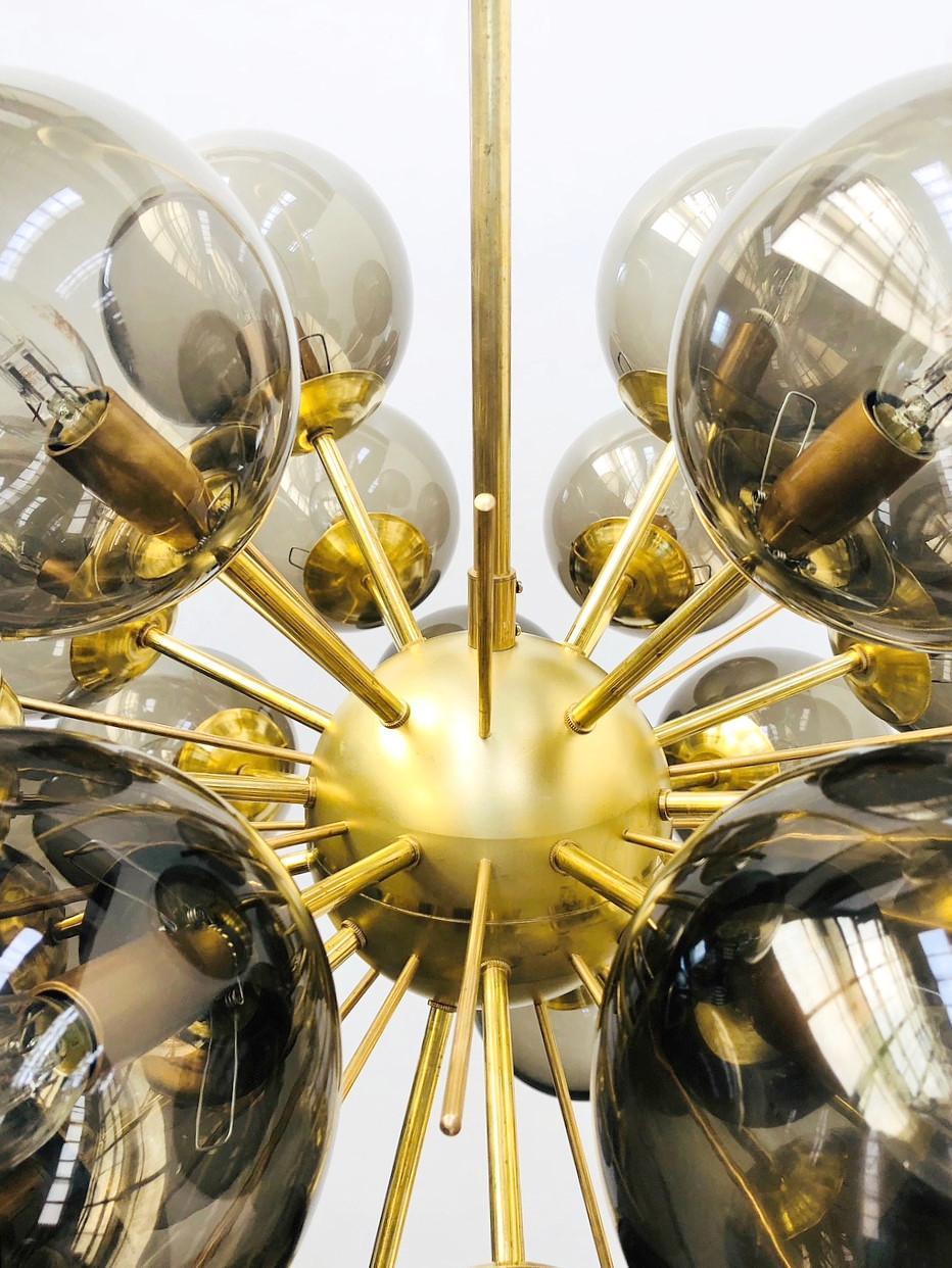 Ventiquattro Sputnik Chandelier by Fabio Ltd For Sale 2