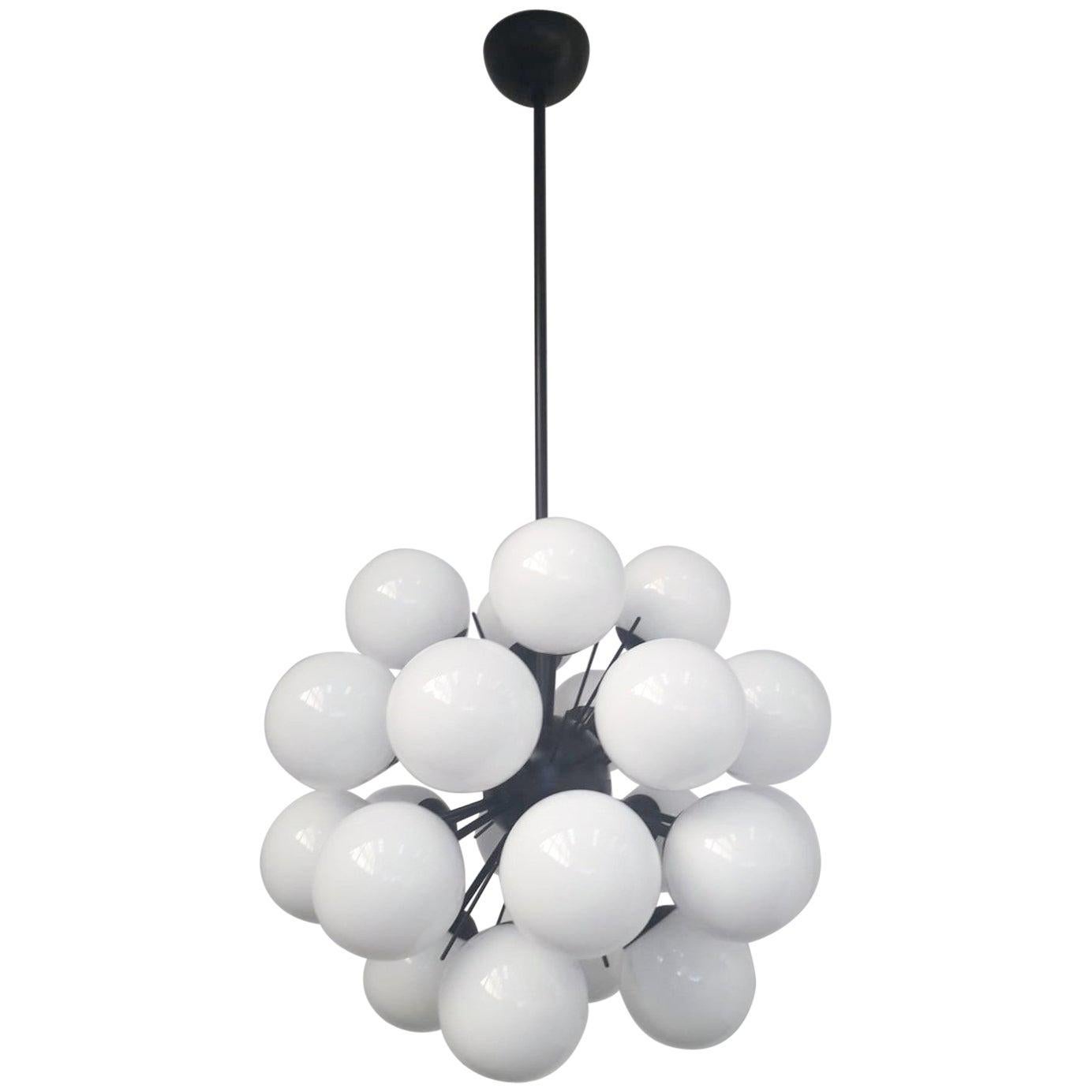 Ventiquattro Sputnik Chandelier by Fabio Ltd For Sale