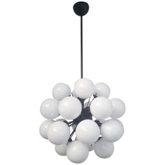 Ventiquattro Sputnik Chandelier by Fabio Ltd