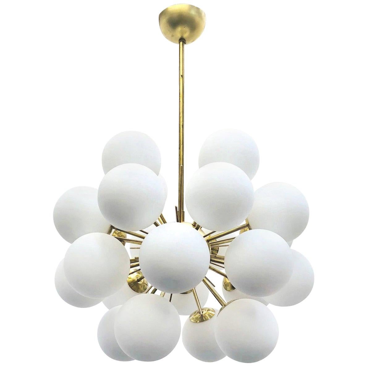 Ventiquattro Sputnik Chandelier by Fabio Ltd For Sale