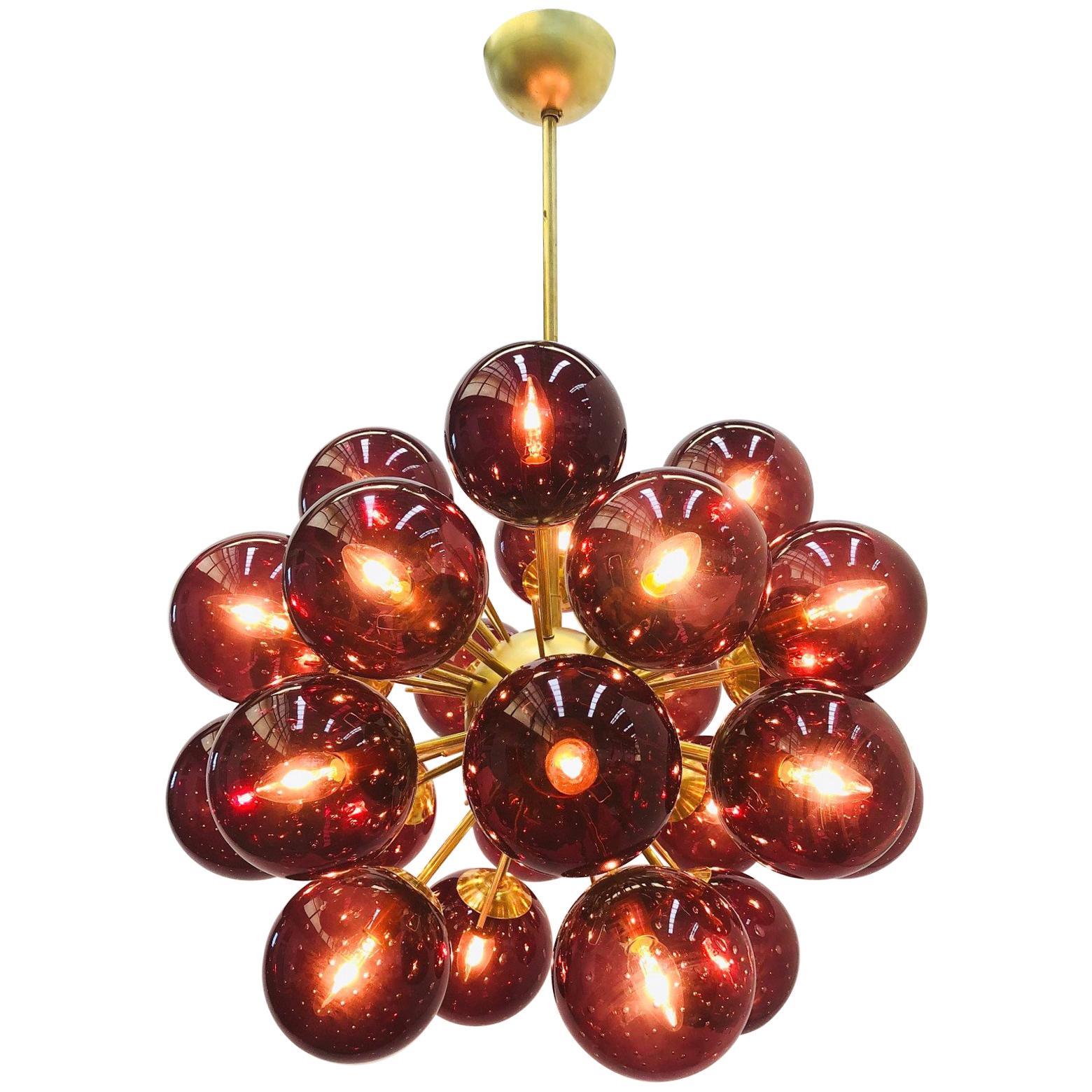 Lampadario Ventiquattro Sputnik di Fabio Ltd