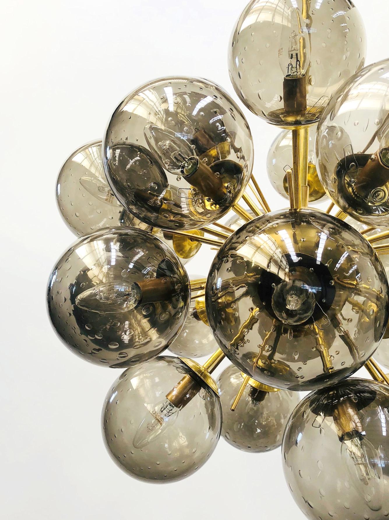 Ventiquattro Sputnik Chandelier by Fabio Ltd In New Condition For Sale In Los Angeles, CA