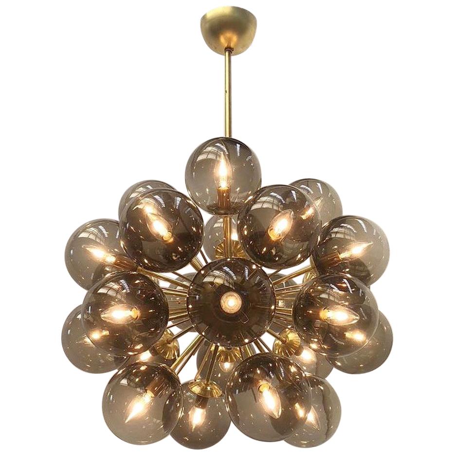 Ventiquattro Sputnik Chandelier by Fabio Ltd