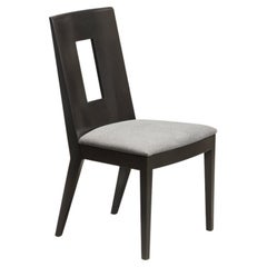 Ventra Dining Chairs with Expresso Maple with Opening in Back by Lee Weitzman