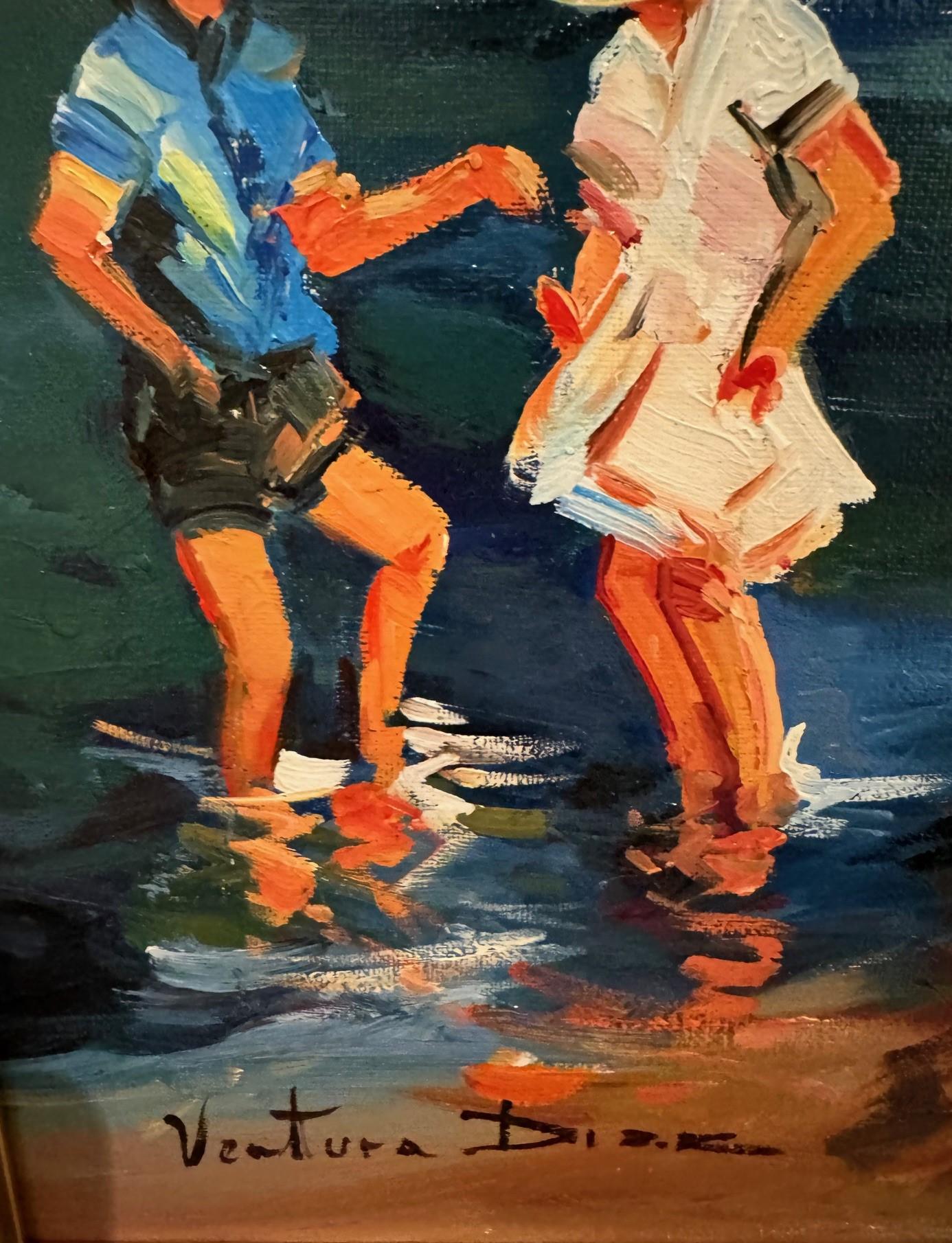 Un tempo da ricordare - Painting Impressionismo di Ventura Diaz
