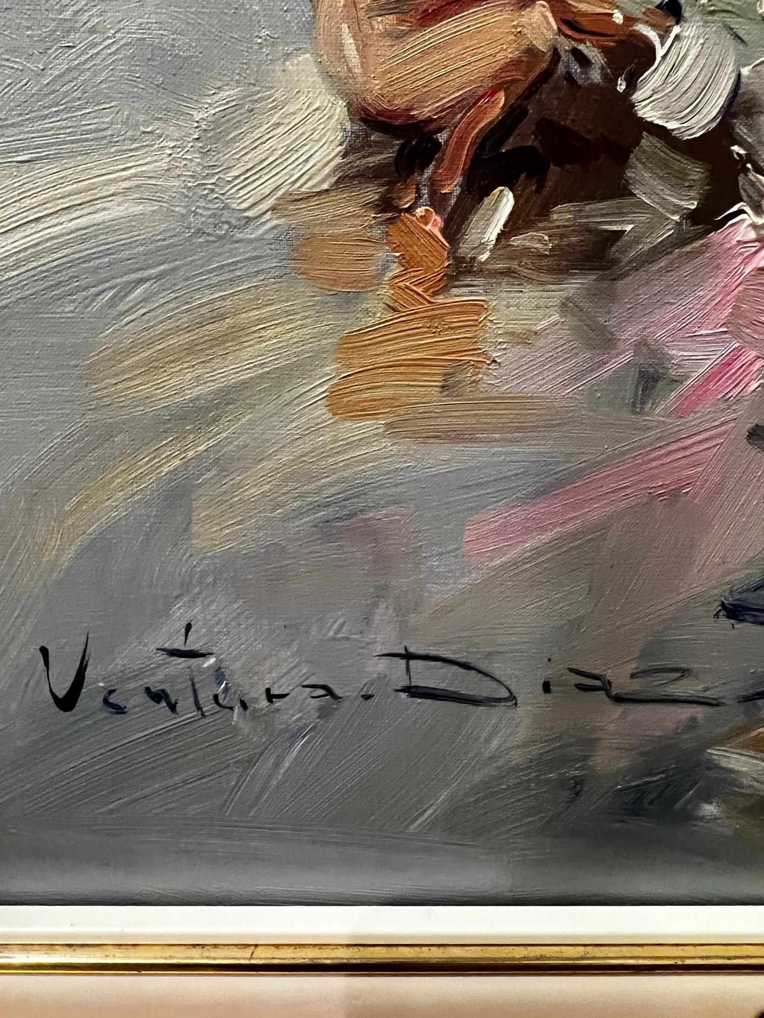The Ocean's Harvest - Painting by Ventura Diaz