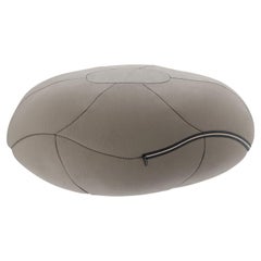 Ventura Small Grey Floor Cushion, for Kid's Playroom or Pet's Comfort