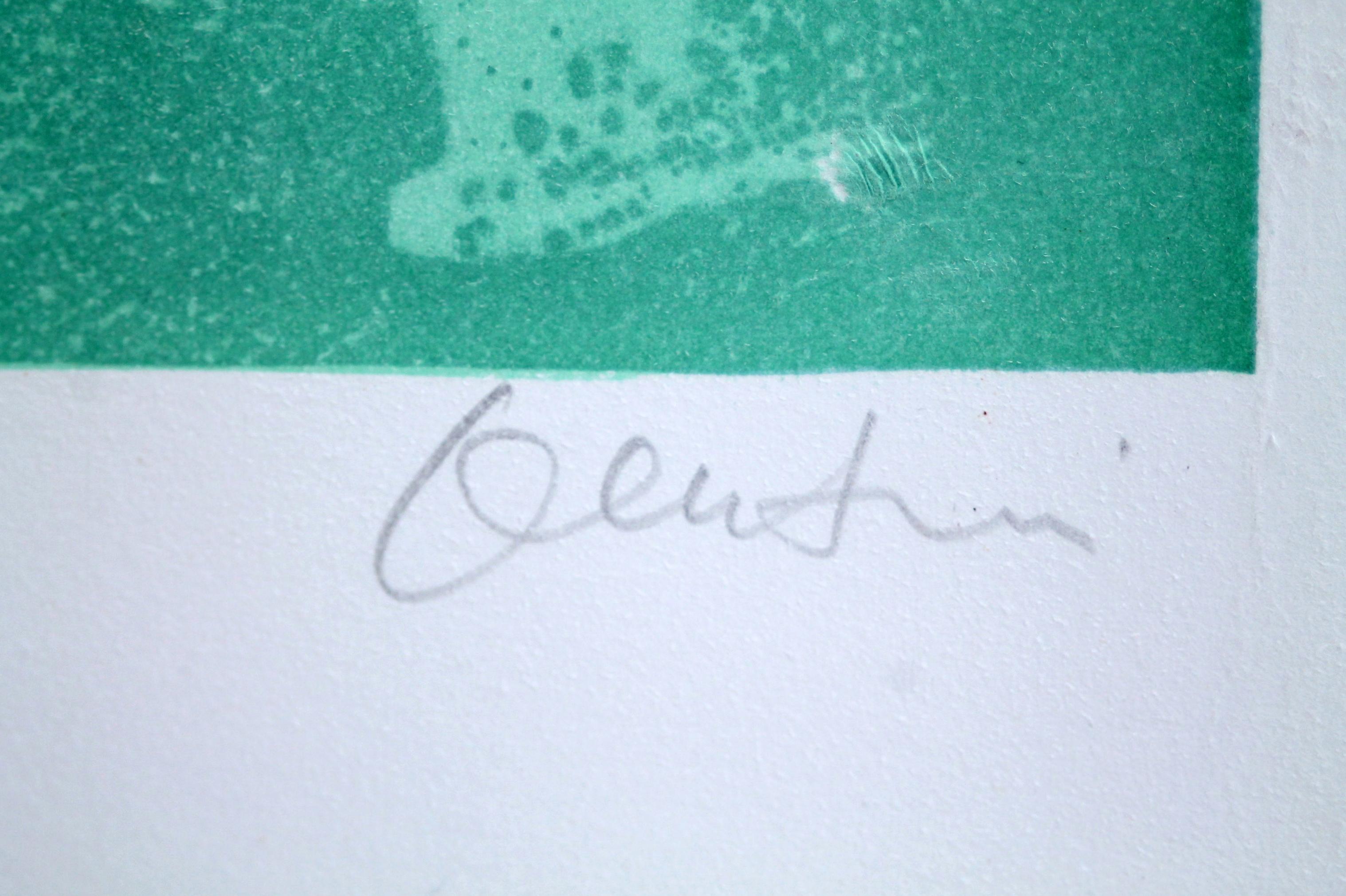 Papier Venturino Venturi  Lithographie originale signée et numérotée n° 22of90 (74x54cm)