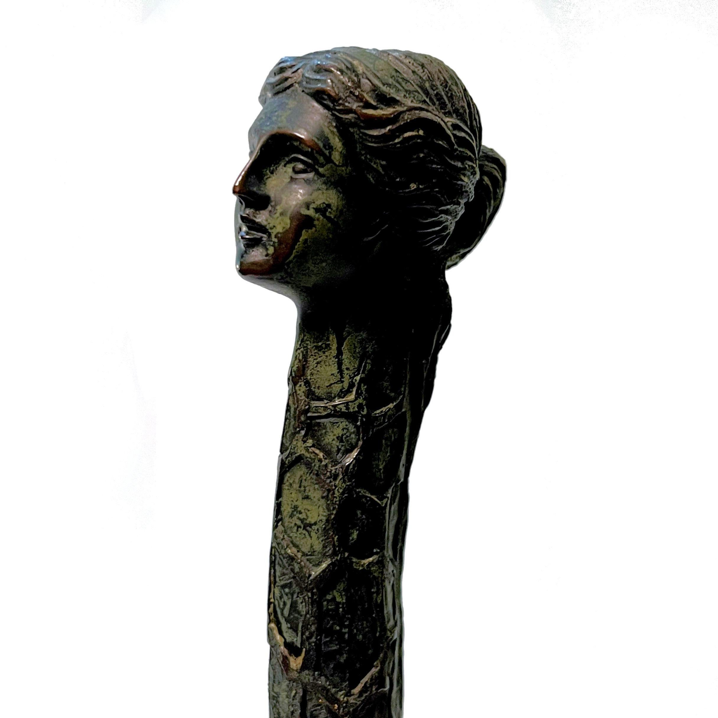 Our bronze by Salvador Dali (1904-1989), entitled Venus à la Giraffe, is number 128 from an edition of 1,500 cast by Venturi Arte in Bologna, Italy, in 1973. Inscribed marks 