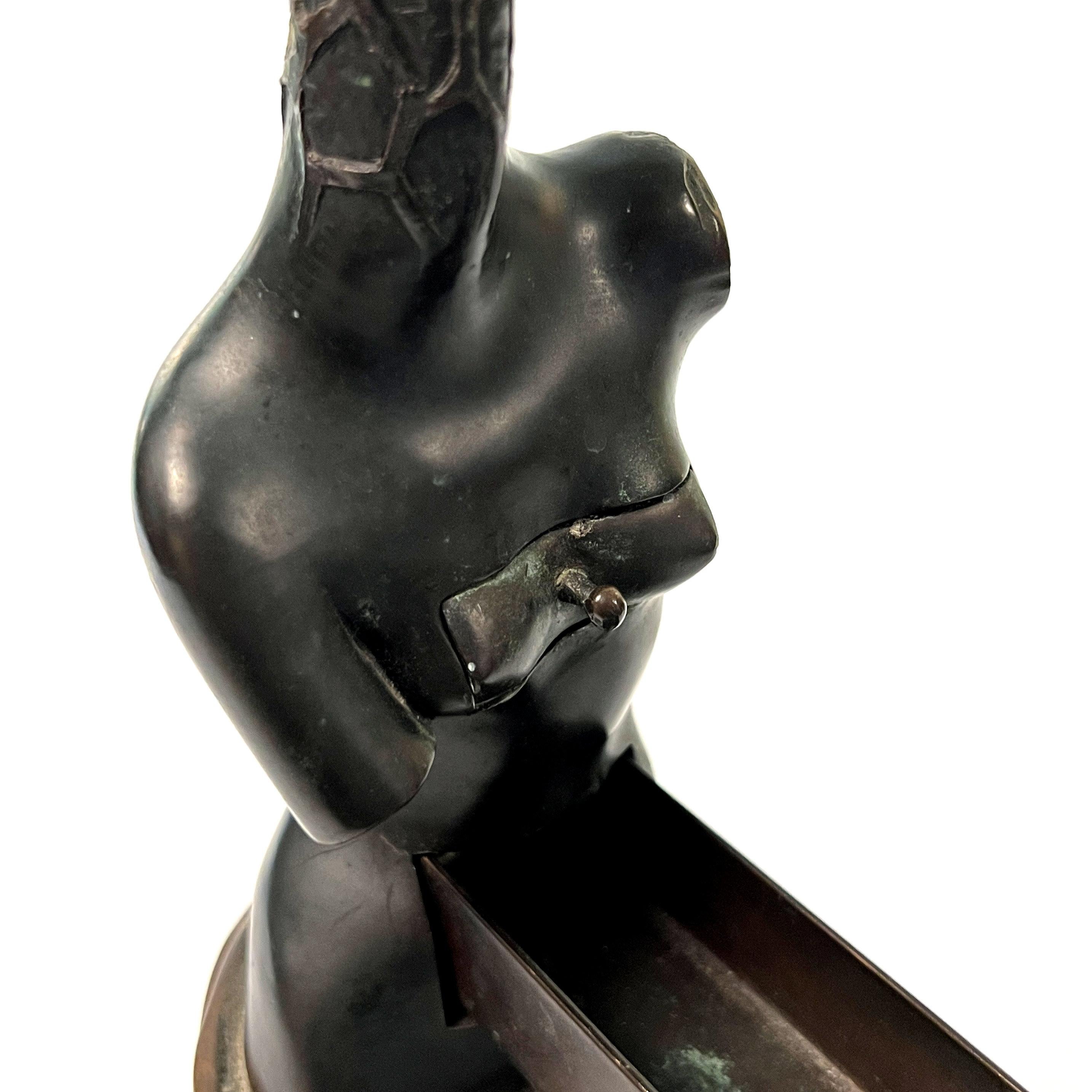 Art Deco Salvador Dali Venus a La Giraffe Limited Edition Bronze (1973)