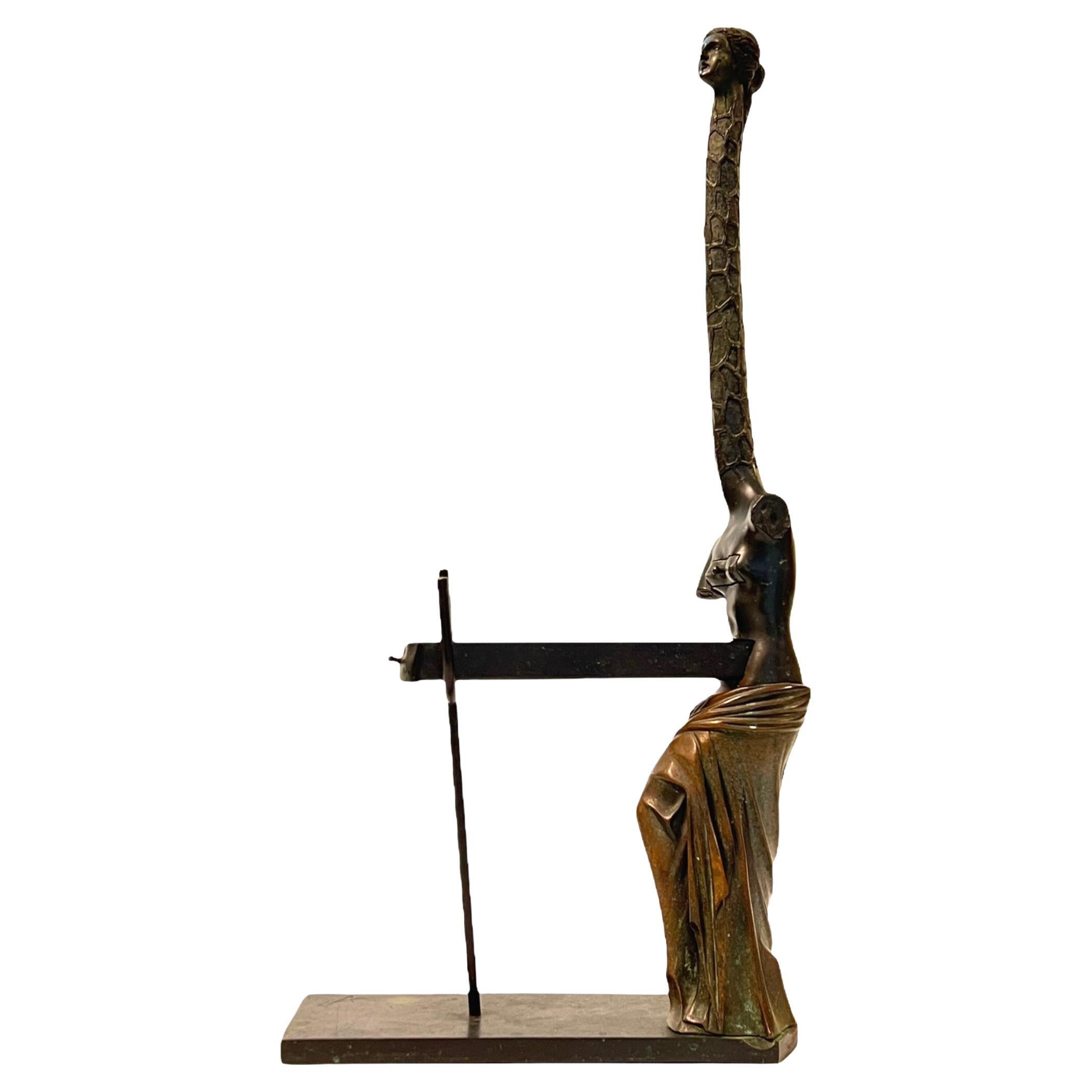 Salvador Dali Venus a La Giraffe Limited Edition Bronze (1973)