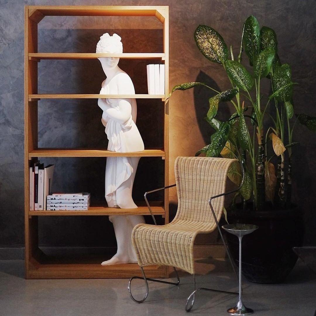 Venus Bookcase with Marble Sculpture - Designed by Fabio Novembre for Driade For Sale 1