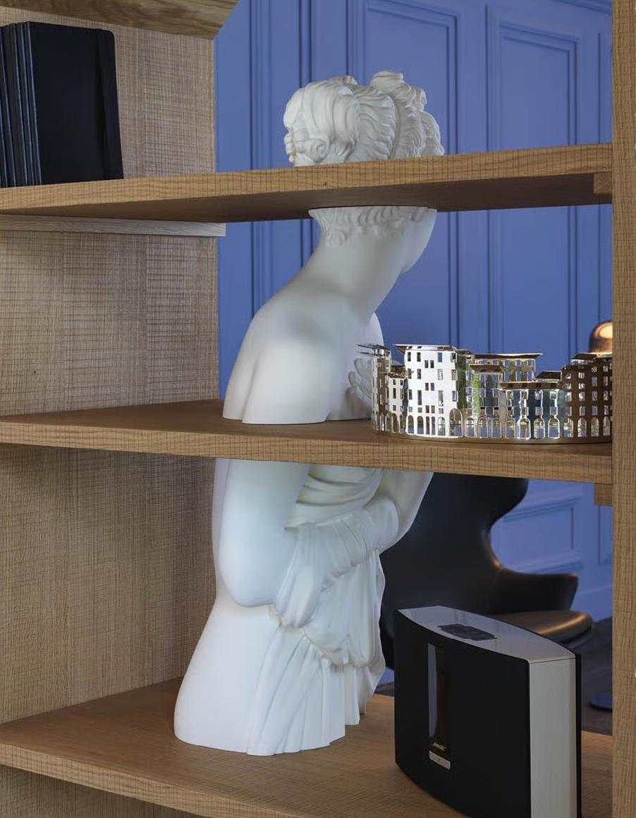Venus Bookcase with Marble Sculpture - Designed by Fabio Novembre for Driade For Sale 3