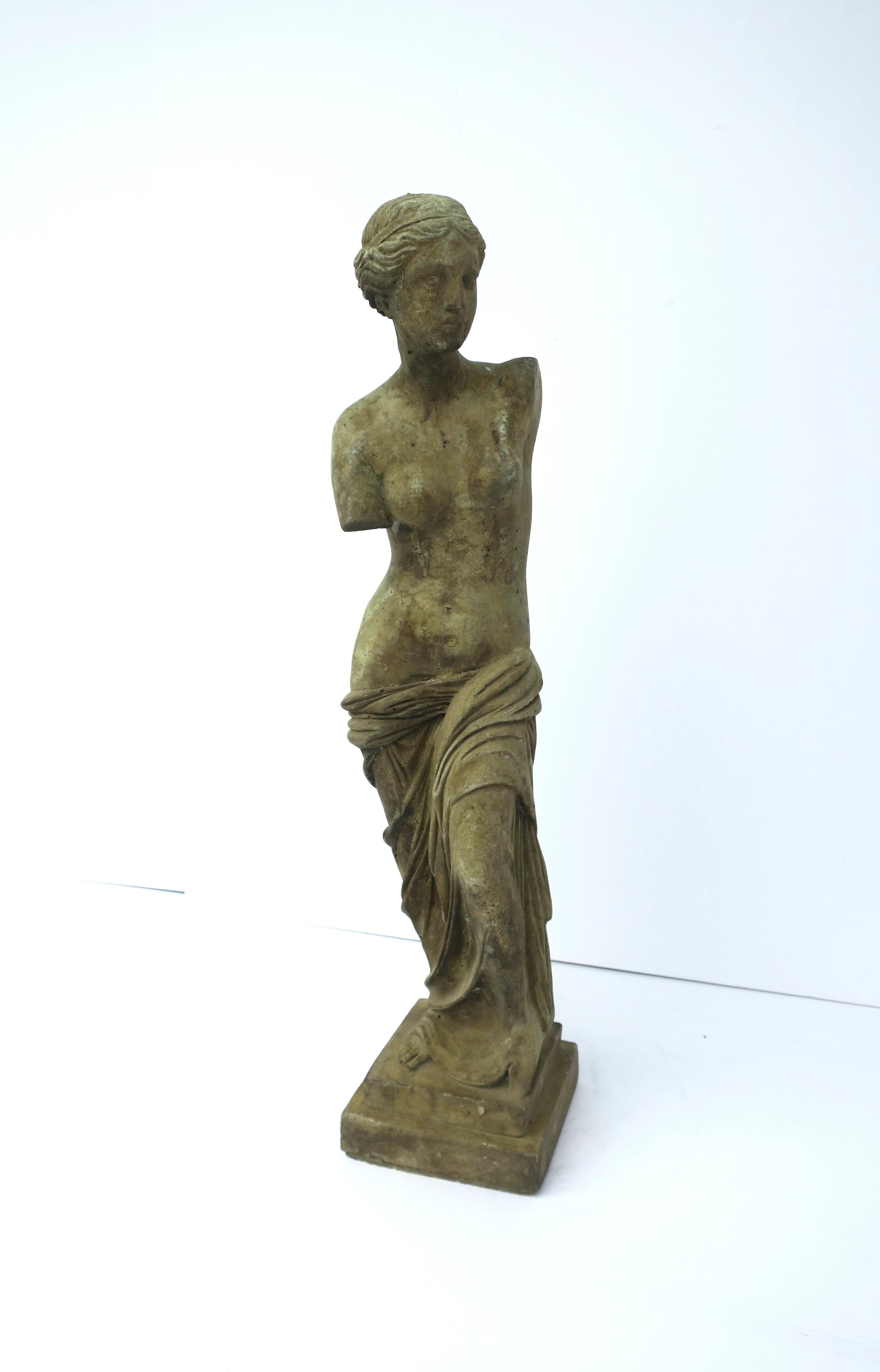 Venus de Milo, weibliche Statue-Skulptur Indoors und Garten im Angebot 6