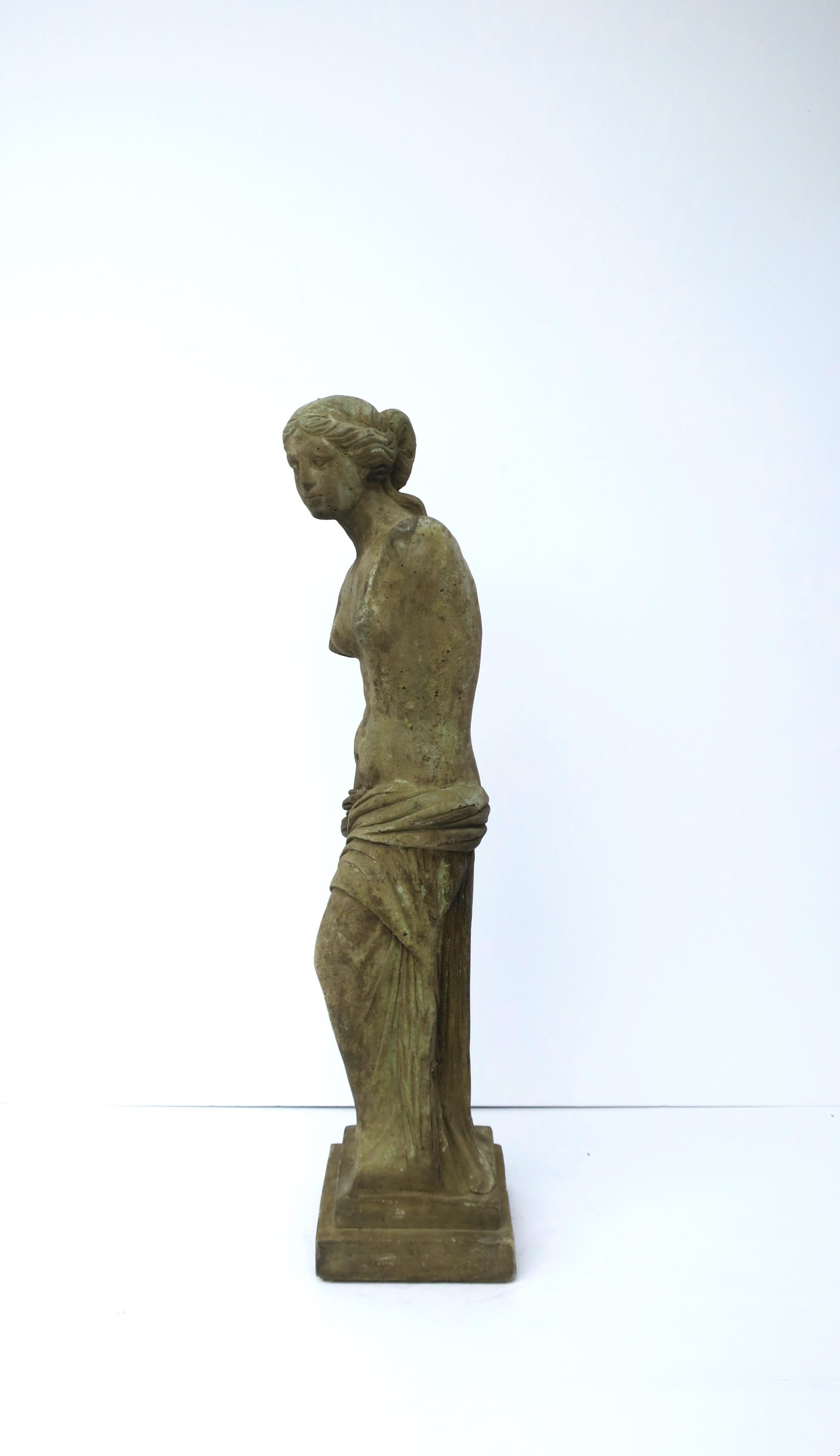Venus de Milo, weibliche Statue-Skulptur Indoors und Garten im Angebot 1