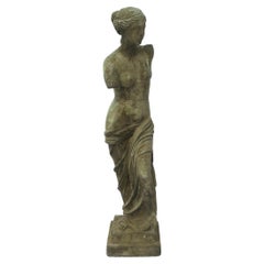 Venus de Milo Female Figurative Cast Stone Statue Sculpture Indoors or Garden