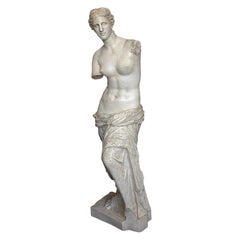 Venus de Milo Marble Statue, 20th Century