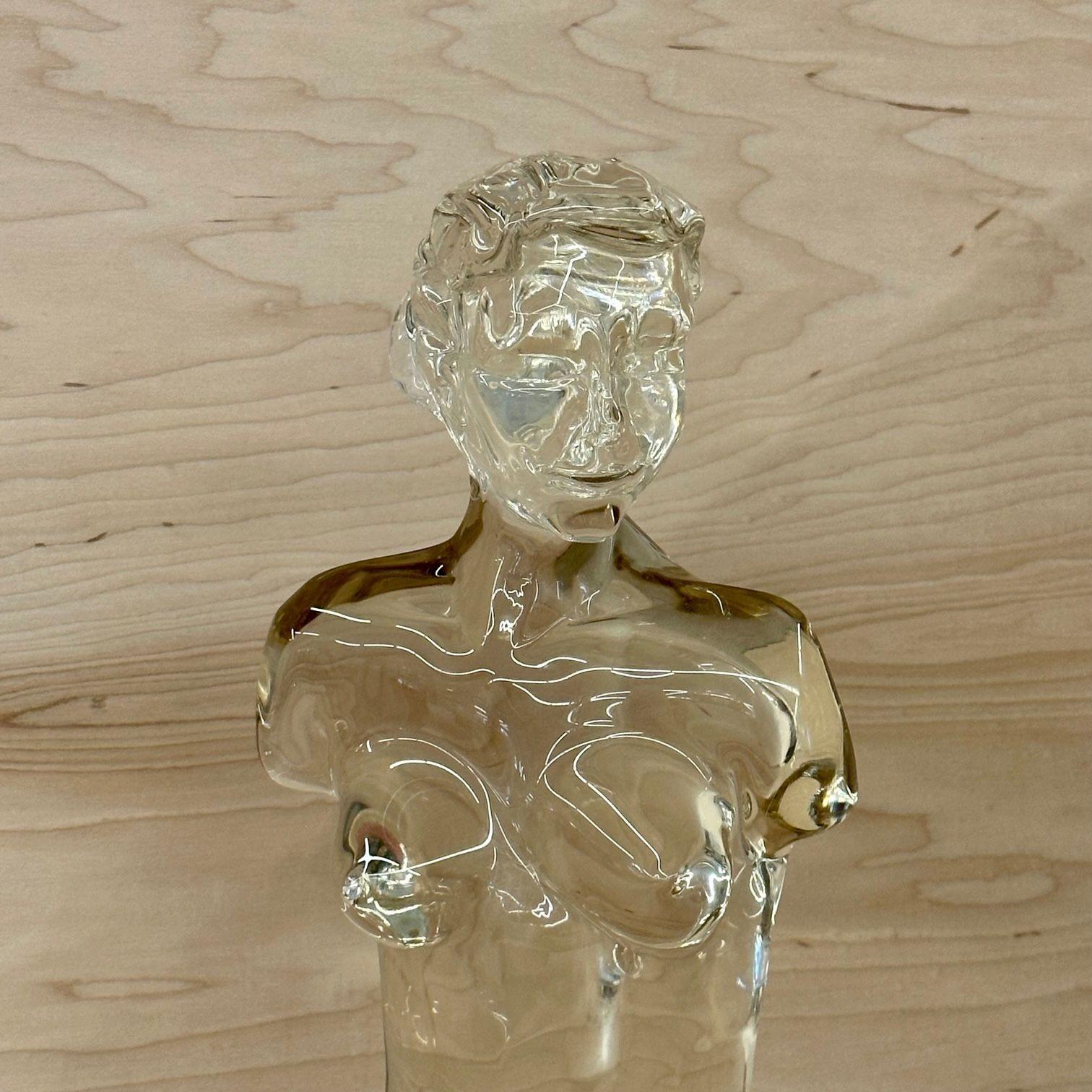 'Venus De Milo' Nude Murano Glass Sculpture / Statue, Italian Mid-Century Modern For Sale 5