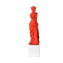 In Stock in Los Angeles, Venus De Milo Statue in Red