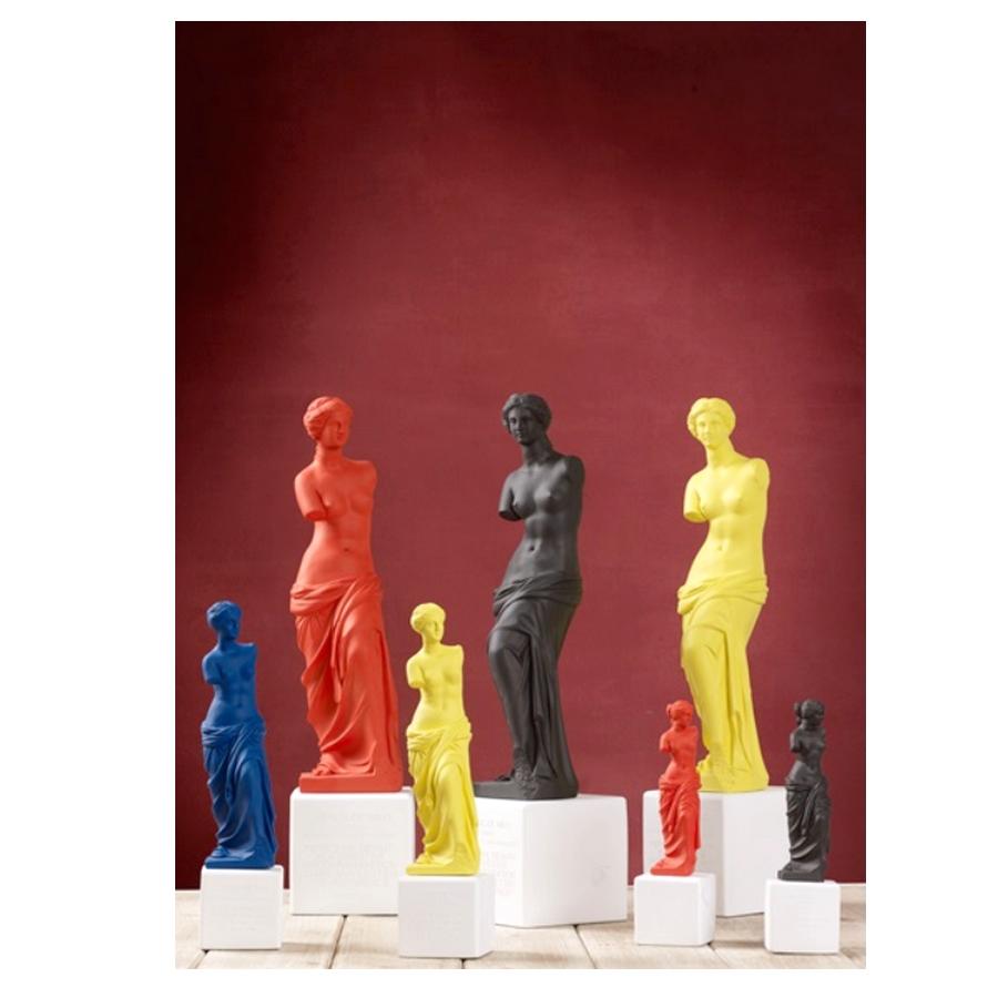 Modern In Stock in Los Angeles, Venus De Milo Statue in Red For Sale