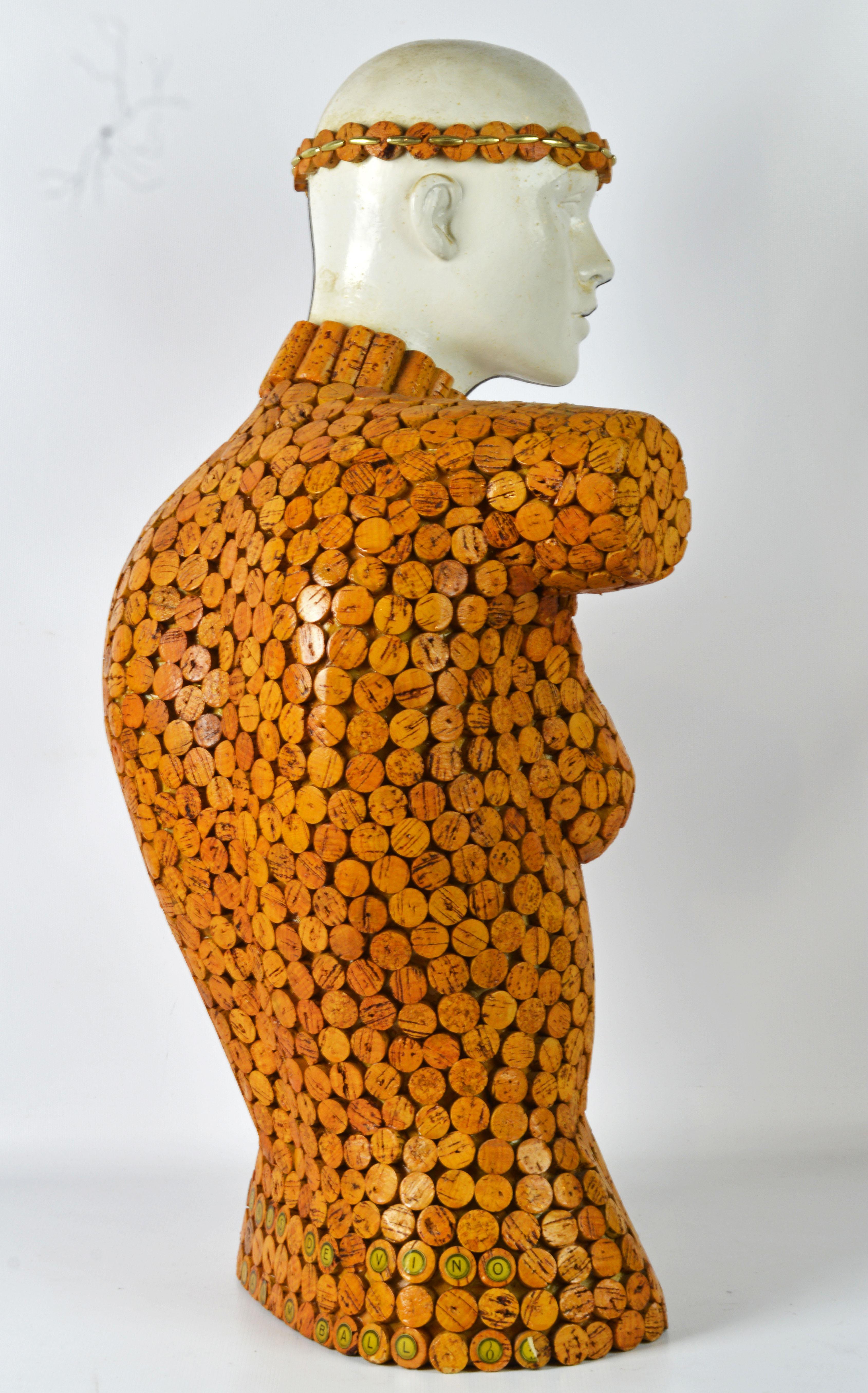 Modern 'Venus de Vino' Sculpture by Ian M. Ball, Australian/American Miami Artist