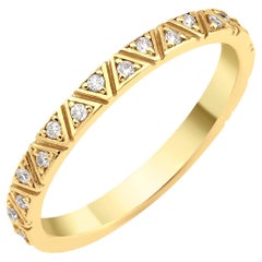 Fede nuziale con diamante "Venus